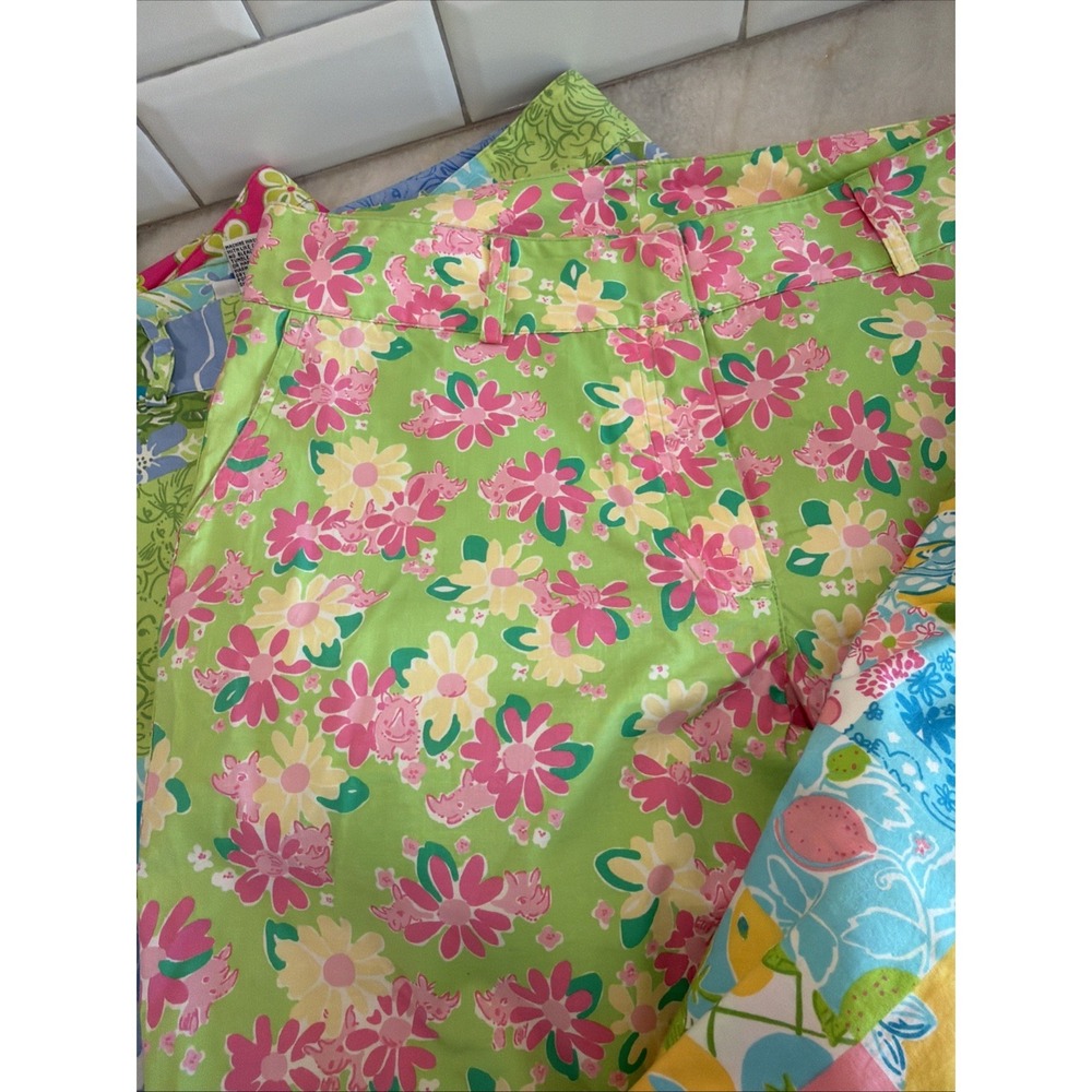 lot of 6 lilly pulitzer Capri Pants Size 8 GW0004 - Picture 5 of 9